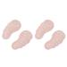 2 Pairs Forefoot Pad Leather Insole Fore-Foot Half Pad Half Foot Insole Half Foot Pad Leather Fore-Foot Pad Fore Foot Cushion Half Fore-Foot Pad Half Insole Leather Shoe Pad Apricot Thick