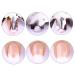 Trimmer Template Nail Edge Trimmer - Silver Nail Art Accessory Kit for Perfect French Manicure | International Shipping - Buy Online on GoSupps.com