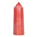 Xiannvxi 2 "Red Turmalin crystals healing crystal wall gemste stones stones tower natural hexagonal point rods meditation energy therapy stones red tourmaline 2 inches