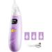 KANEE Electric Baby Nasal Aspirator | 3 Suction Levels | Rechargeable and Music Feature | Infant Nose Cleaner with 3 Silicone Nozzles - Purple - Buy Online on GoSupps.com