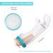 ziqing Waterproof Cast Cover Arm Kids Full Protector Cover Soft Durable PVC Arm Cast Cover for Shower/Bath/Swim (Teenager Child Half Arm) Child Arm 18''