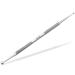 InstrumentenRW acupressure pen duck hook meridian pencil stainless steel ball 2/5 mm acupuncture-pin acupressure-pin acupuncture stick (stainless steel)