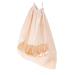 Baluue 2 Pcs Hair Dryer Storage Bag Drawstring Storage Bags with Window Travel Drawstring Bag Pvc Beige