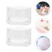 Buy French Silicone Nail Stamp Set - 2 Clear Jelly Stamping Tools for DIY French Tip Nail Art - Perfect for Home & Salon Use - Buy Online on GoSupps.com
