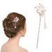 Kukiwhy Rhinestone Pearl Flower Hair Stick Set for Women - Vintage Chinese Hair Chopsticks for Styling and Chignon - 4 Pcs (4 Styles) - Buy Online on GoSupps.com