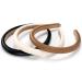 BOMTTY 3 Pack Padded Leather Headbands for Women - Black White Brown - Fashion Hair Accessories - Buy Online on GoSupps.com