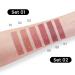3Pcs Velvet Matte Crayon Lipstick Set - Long Lasting Waterproof Non-Drying - Dark Purple & Dark Red - 24-Hour Wear for Women - Buy Online on GoSupps.com