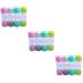 Ultechnovo holder for lens container Storage boxes 12 STK mirror film Storage basket Listing storage lensetui storage box rigid lens container contact lens container