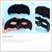 100 Sheets Bamboo Charcoal Black Eye Mask Paper - Moisturizing & Breathable Eye Care Masks for Women - DIY Dry Eye Treatment - Buy Online on GoSupps.com