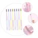 Ultechnovo 8ST Macaron Micro Toothbrushes - Electric & Manual Travel Toothbrushes for Home & Oral Care - Charcoal Cleaning Tool - Buy Online on GoSupps.com