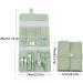 Set of 16 Manicure Pedicure Set Stainless Steel Nail Clippers Kit Portable Nail Trimming Set and Grooming Tools with Storage Bag Green - Buy Online on GoSupps.com