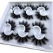 3D Mink False Eyelashes Full Strips Thick Cross Long Lashes Wispy Fluffy Eye Makeup Tools 6 Pairs (MDF12) - Buy Online on GoSupps.com