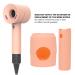 Silicone Hair Dryer Protective Cover for Dyson | Anti-Scratch Shockproof Dustproof Case - Coral Orange - Buy Online on GoSupps.com