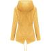 Women's Trench Coat - Classic Long Windproof Jacket | Autumn Spring Wool & Down Coats in Black Blue Red & Yellow | Plus Sizes Available - Buy Online on GoSupps.com