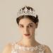 ATODEN Gold Crystal Crown Tiara for Women - Wedding, Birthday, Prom, Bridal Hair Accessories - Buy Online on GoSupps.com