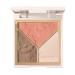 Karlor 3-in-1 Contour Palette | Highlighter Blush & Bronzer - Makeup Contouring Powder with 2 Brushes International Shipping Available - Buy Online on GoSupps.com