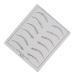 Ipetboom 6 Pcs Eye Brow Practice Skin Eyebrow Practice Skin Eyebrow Microblading Eyebrow Training Skin Set