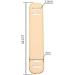 Qialexicon Leather Shoulder Strap Pad Shoulder Rest Replacement for Satchels Handbag Tote light Khaki L - Buy Online on GoSupps.com