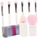 Beaupretty 2 Sets Makeup Brush Set Professional Makeup Brush Brow Brush Make up Sponge Make up for Face Eye Brush for Makeup Portable Brush Eye Shadow Travel Plastic - Buy Online on GoSupps.com