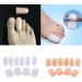 10 Pieces Toe Caps for Blister Protection Perfect for Big & Little Toes | Five Pairs White | International Shipping - Buy Online on GoSupps.com