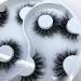 HBZGTLAD 2021 25mm 3D Faux Mink Cross False Eyelashes - 5 Pairs Handmade Long Thick Eye Lashes for Makeup & Beauty - Buy Online on GoSupps.com