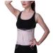 Lower back support Double retractable support belt breathable posture correction adjustable lumbar support sport waist trainer for men teenagers older women pain relief (Col L skin