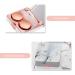 Feisidunwsf Marble Contact Lens Case - Portable Mini Holder with Mirror for Travel & Outdoor Activities - Buy Online on GoSupps.com