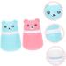 BELLIFFY 2pcs Powder Puff Box Set - Baby Bath Support & Makeup Application | Body Powder Dispenser with Holder | Kids Kickstand & Newborn Sponge Included - Buy Online on GoSupps.com