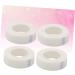 Beaupretty 4 Rolls lash extensions supplies white tape transparent tape eyelash tape sensitive skin Eyelash Tapes micropore eyelash tape extension adhesive tape Fake eyelashes tool 4 Rolls White - Buy Online on GoSupps.com