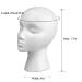 3 Pcs Styrofoam Wig Head Set - Female Foam Mannequin for Hair Display and Styling - Ideal for Home, Travel, and Salon Use - Buy Online on GoSupps.com