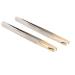 2 pieces of eyebrow tweezers women precision pink daily beauty tools for ingrown hair eyebrows