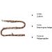Dogeline Double Line Practice Line for Medium Dogs up to 45kg - 39 Colors 2.40m Brown-Gray Beige - Durable & Stable - Buy Online on GoSupps.com