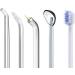 9pcs Jerilla Oral Irrigator Nozzle Set Replacement Jet Tips for Waterpik Water Flosser - Compatible with WP-100 WP-250 WP-450 WP-560 WP-660 WP-811 WP-900 WP-940 - Includes Toothbrush - Buy Online on GoSupps.com