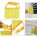 Cleaner Cloth Brushes Louver Curtain Cleaning Brush Vent Blinds Car Window Groove Shutter Duster Air Conditioner Cleaning Tool 1pc Green - Buy Online on GoSupps.com