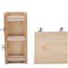 Parrot Hamster Toy Slide Climbing Ladder Two-Piece Springboard Staircase Combination (Ladder + Springboard Set (Log Color)) - Buy Online on GoSupps.com