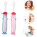 Healeved 4-Piece Children's Toothbrush Set - Daily Oral Care for Kids | Soft Hand Cleaning & Massage Brushes - Buy Online on GoSupps.com