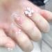 Cute Pink Sweet Princess Removable Handmade Wear Nail Art Vitality Girl Short Fake Nails Blush Bow Nail Patch (Color : XS) - Buy Online on GoSupps.com