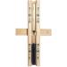 Sudorewell Premium 15-Minute Sauna Hourglass - Pine Wood with Bracket & Black Sand + Sauna Climate Knife Thermometer & Hygrometer - Buy Online on GoSupps.com