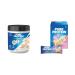 Pure Protein Whey Protein Powder & Bars - Nutritious Gluten Free protein bar made with Whey protein blend Vanilla + Birthday Cake 453 g (Pack of 1)