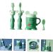 Partykindom Soft Children's Toothbrush Set - Ideal Newborn & Infant Oral Care with Suction Cup Design - Buy Online on GoSupps.com