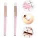 Baluue 2pcs Nose Brush Eyeshadow Brush Makeup Eyeshadow Lady Parts Eye Makeup Accessory Aluminum Tube Pink - Buy Online on GoSupps.com