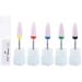 Nail Drill Bits Professional Nail Polisher Nail Manicure Tool Ceramic Cylinder Nail Manicure Tools Excellent for Grinding Polishing Peeling Drilling Carving Nair Art Tools (Perfect Polisher Set) - Buy Online on GoSupps.com