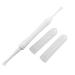 Qtqgoitem Plastic Double Tips Earpick Ear Wax Remover Pick Cleaner Cleaning Tool White (Model: 28b 312 cb6 dca ddc)