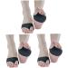 FOMIYES Half Sleeve Gel Pad Cushions - 3 Pairs Non-Slip Ball of Foot Pads for Shoes - Best Forefoot Insoles for Comfort & Grip - Buy Online on GoSupps.com