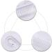 CHAOYUELYF 5 Pcs Nail Brushes For Cleaning Nails Transparent Nail Dust Brushes Handle Nail Scrubbing Brushes for Toes and Nails Cleaning - Buy Online on GoSupps.com
