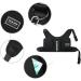 NC Dog Saddle Bags Durable Dogs Harness Back Pack with Reflective Tape for Travel Camping Hiking Medium & Large Dog (M Black) M Black - Buy Online on GoSupps.com