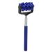 Massage tab yoga massage tab for men and women granular body massager telescopic test massage tab neck leg back body massage tab (navy blue)