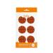Decora 0500401 PACK OF 6 BASKETBALLS SUGAR DECOR