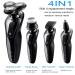 4 IN 1 Electric Head Shaver for Bald Men | USB Rechargeable Hair Trimmer & Razor | Professional 4D Beard Trimmer - Buy Online on GoSupps.com