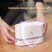Colorful Flame Air Aroma Diffuser Humidifier | Upgraded 7 Flame Colors | Noiseless Essential Oil Diffuser for Home Office Yoga | Auto-Off Protection | 180ml (8Hours Black) - Buy Online on GoSupps.com